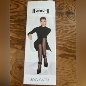 Wolford bows gator hair shoe belt ribbons